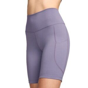 NWT Women’s Nike One High Waisted 8” Biker Shorts with Pockets Size Small